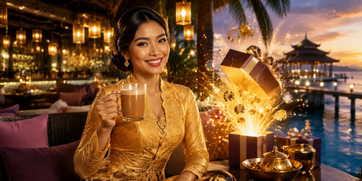 Proses deposit selamat 1more di Terengganu dengan tema kebaya untuk pengguna Malaysia